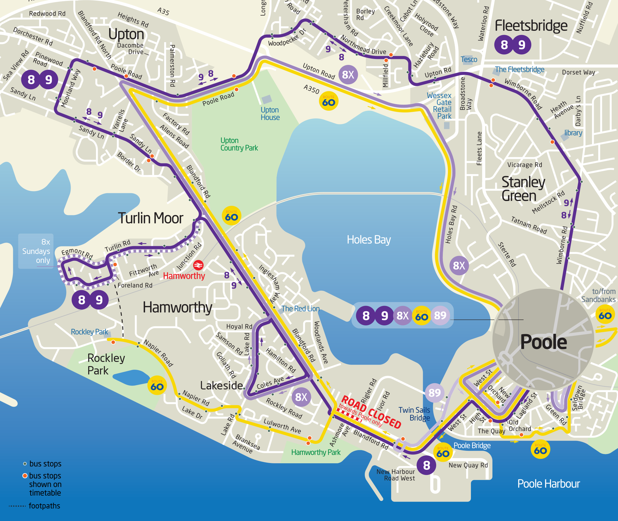 Blandford Road Closure Phase 2 from 24th July morebus